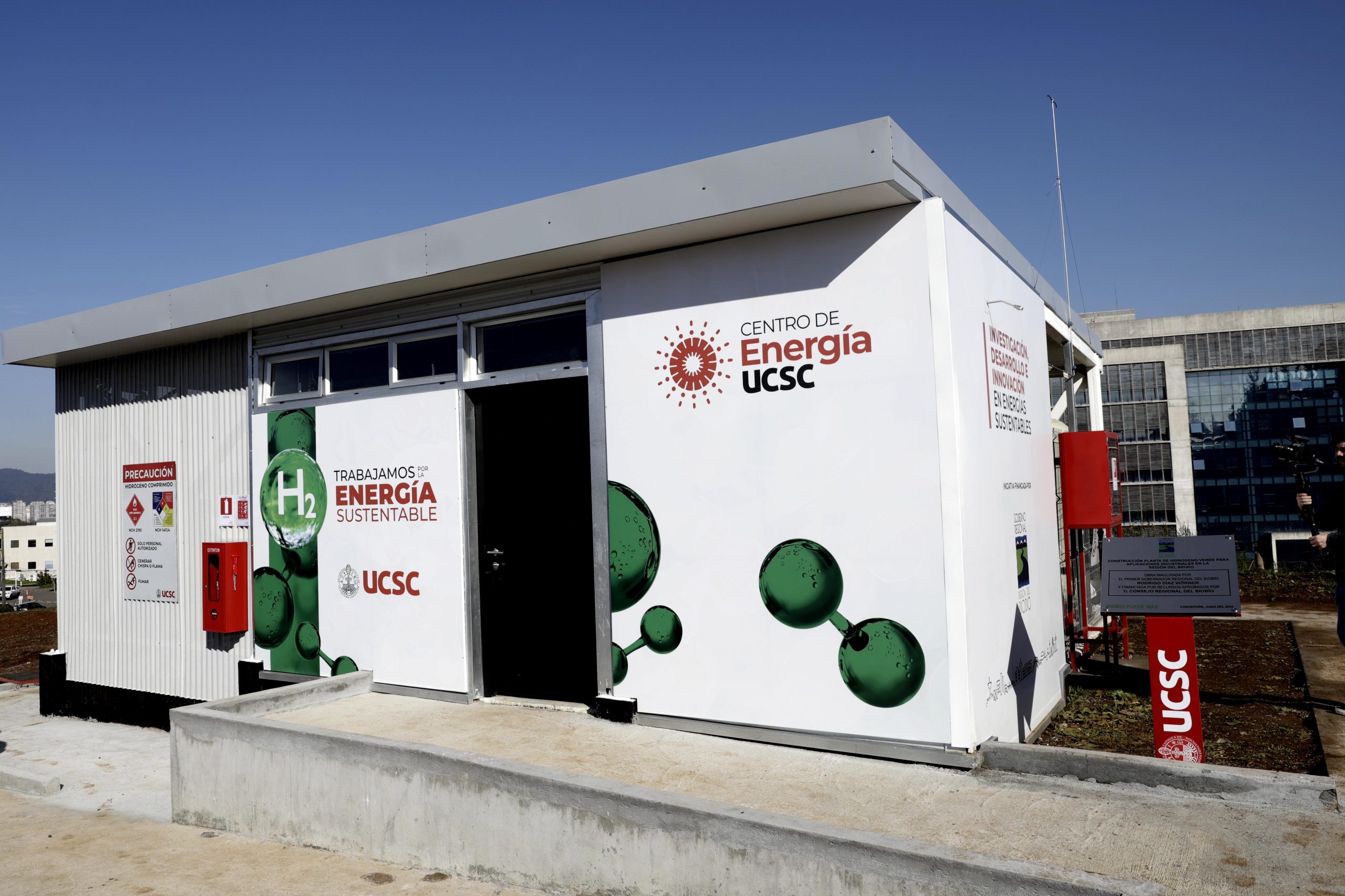 SEC certifica estándares de seguridad de la Planta de Hidrógeno Verde de la UCSC