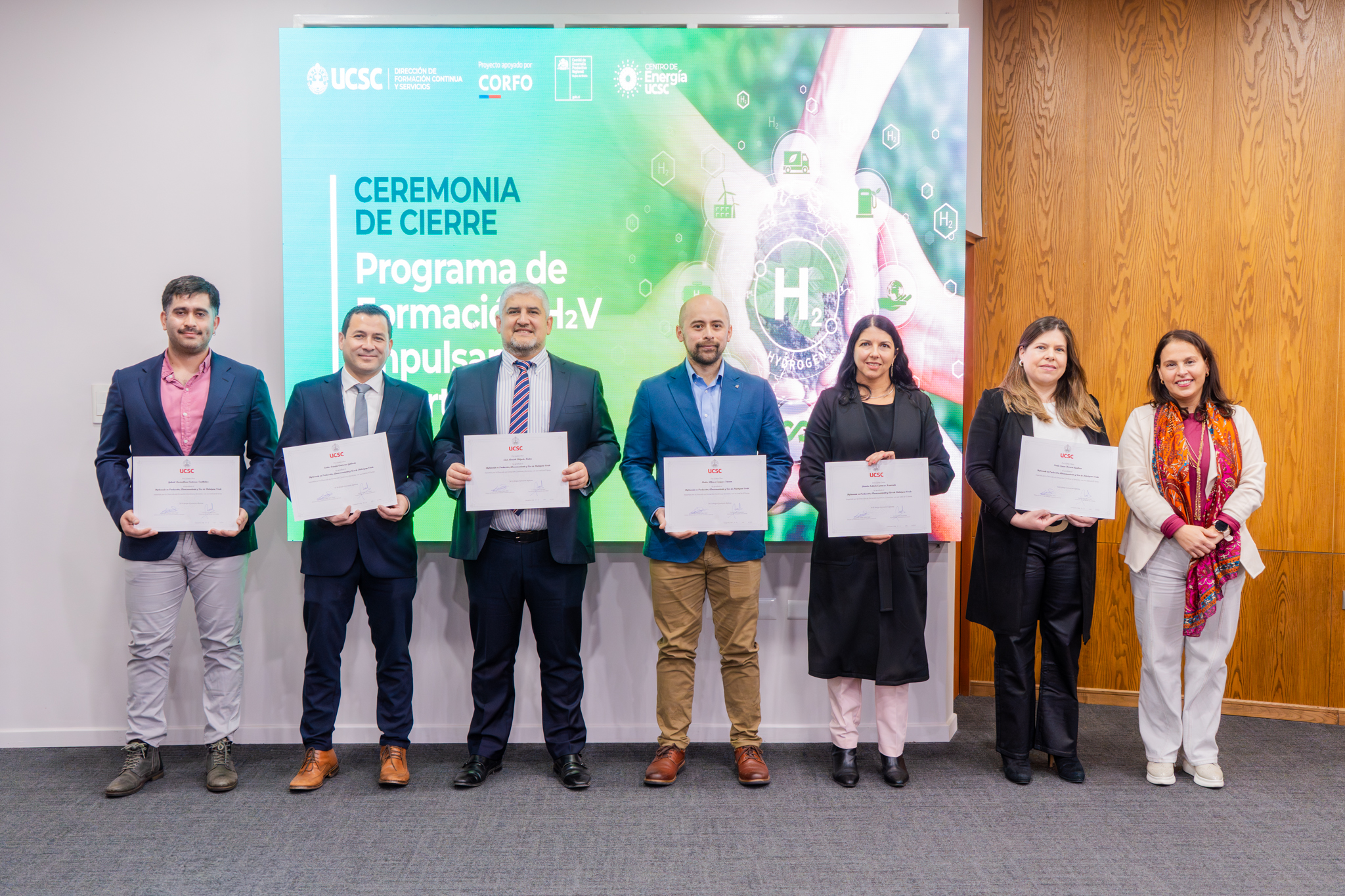Emprendedores se certifican en programa Corfo que impulsa el hidrógeno verde en Biobío
