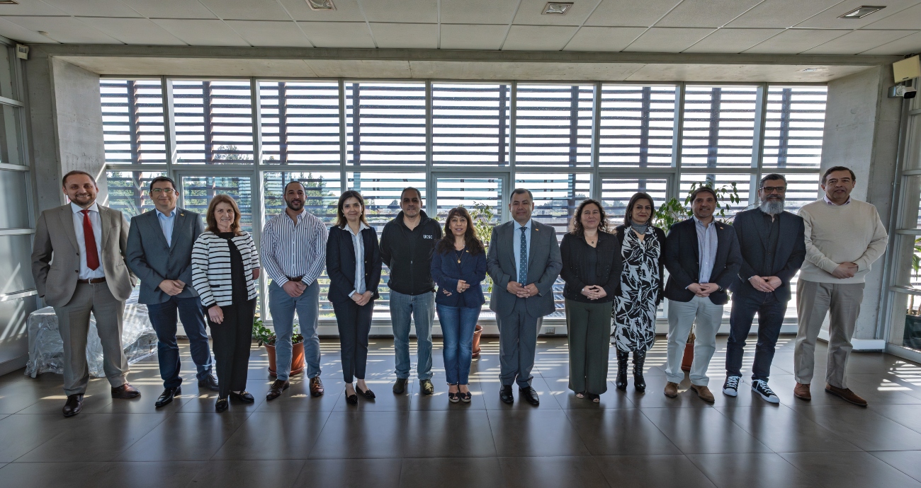 Nueva directiva sindical sostuvo encuentro protocolar con autoridades UCSC