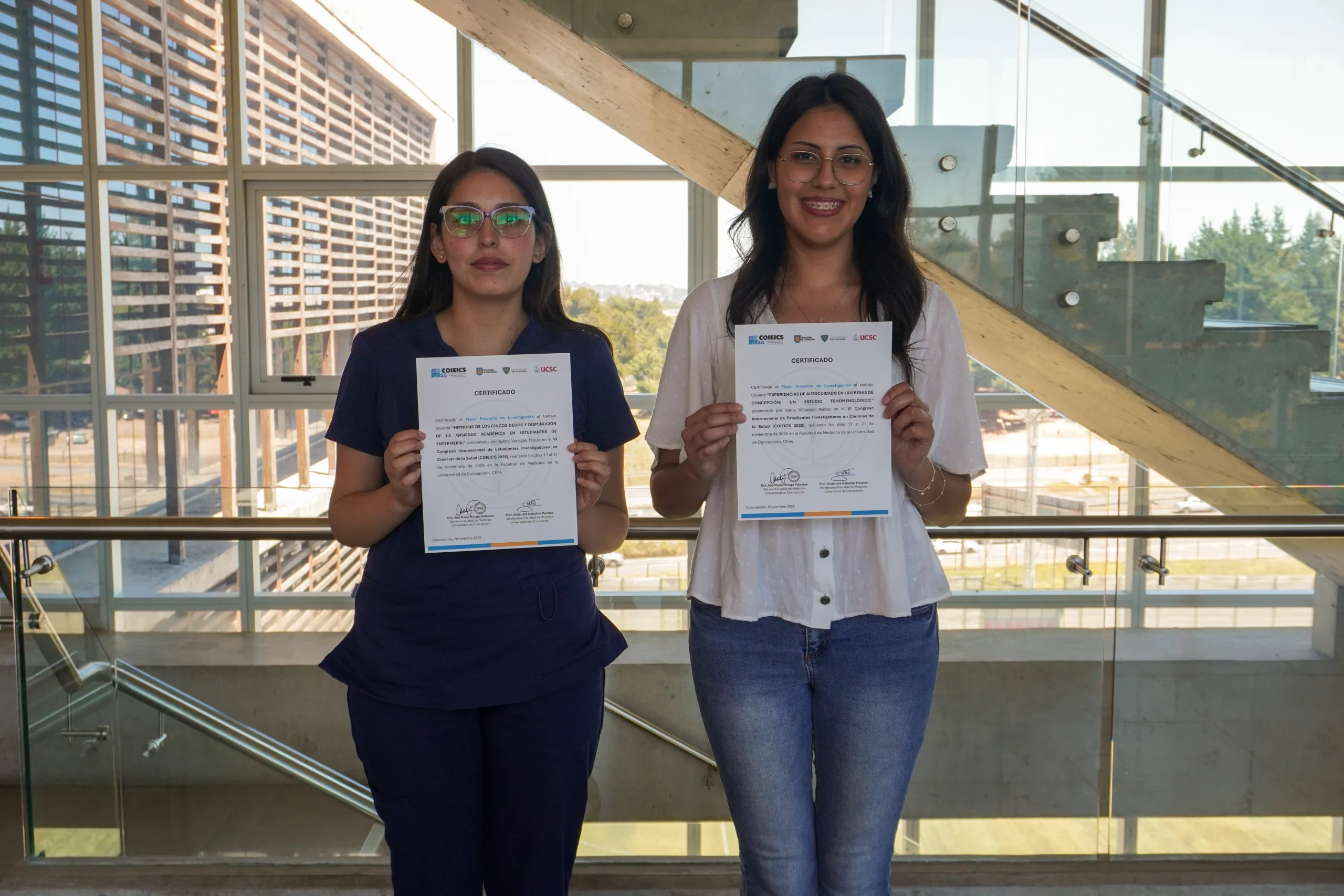 Investigaciones de estudiantes de Enfermería fueron destacadas en COIEICS 2025