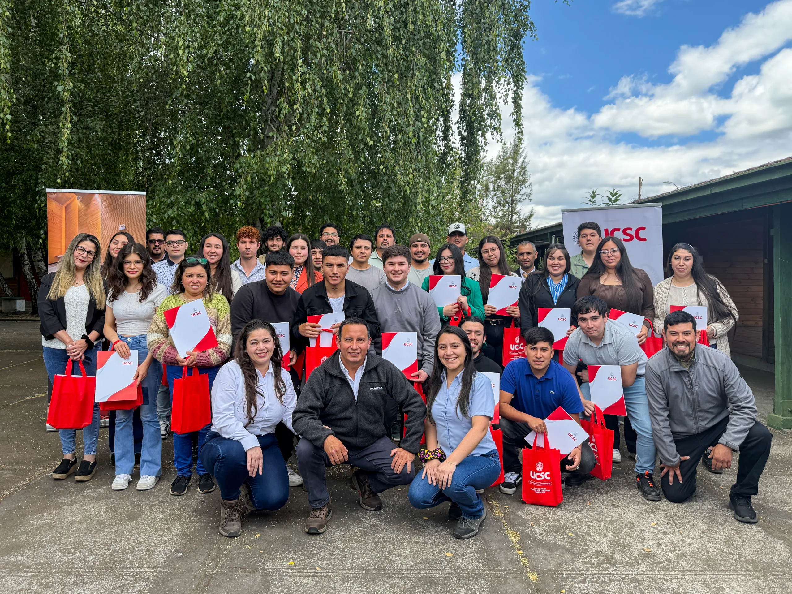 UCSC fortaleció la preparación de más de 50 futuros trabajadores de MASISA