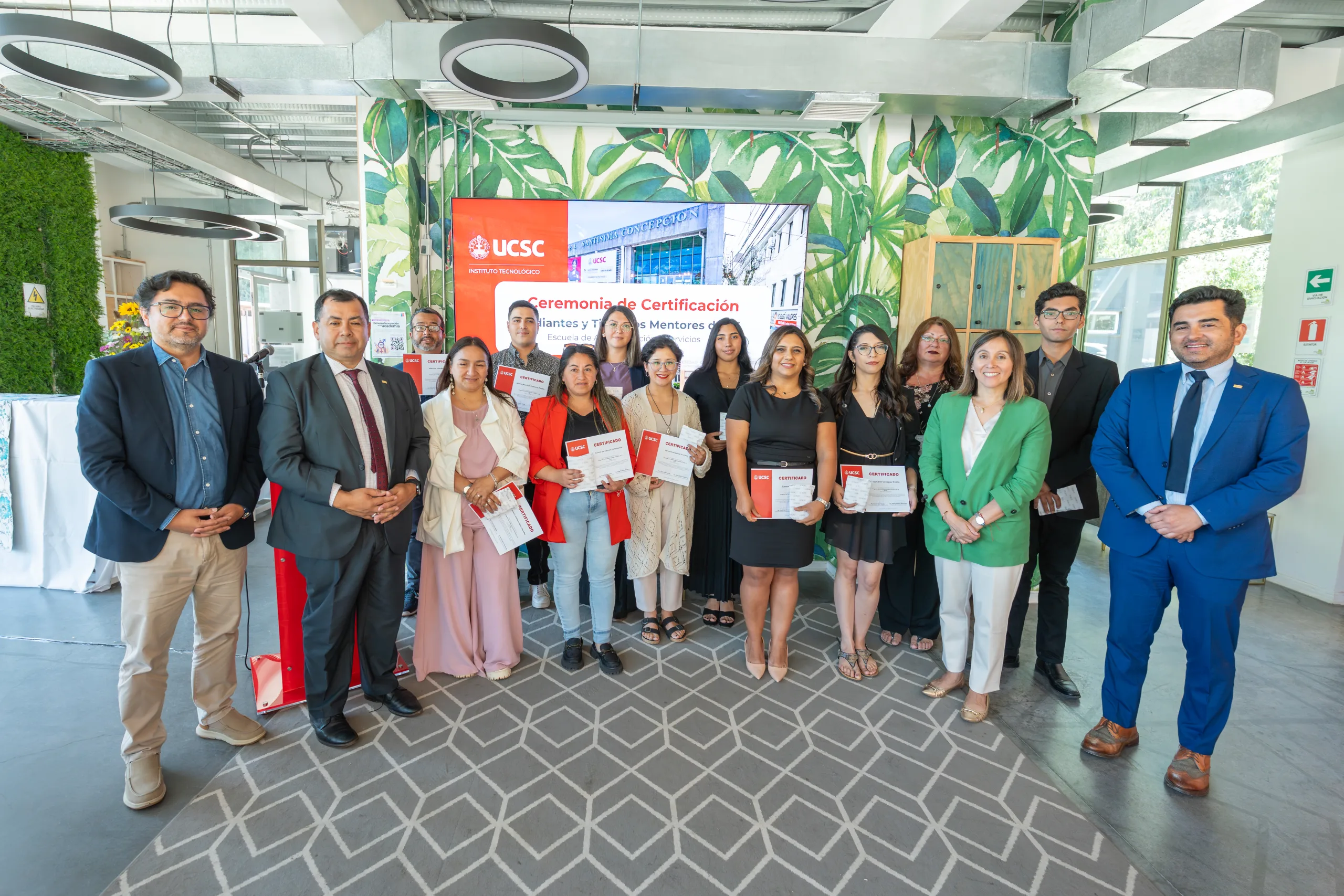 Instituto Tecnológico certifica Mentores UCSC y fortalece la innovación universitaria