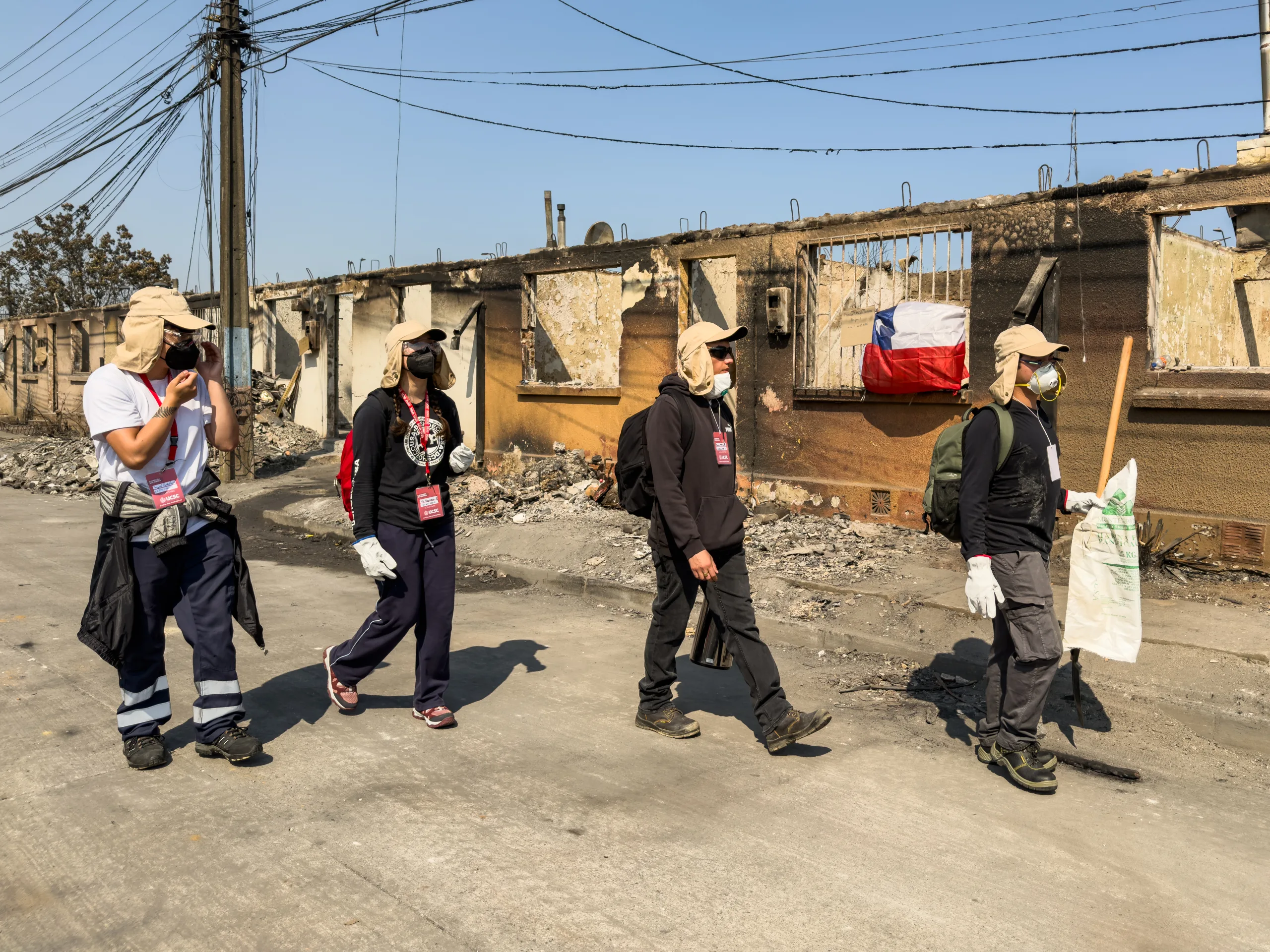 Voluntariado responsable: recomendaciones para remover escombros tras incendios