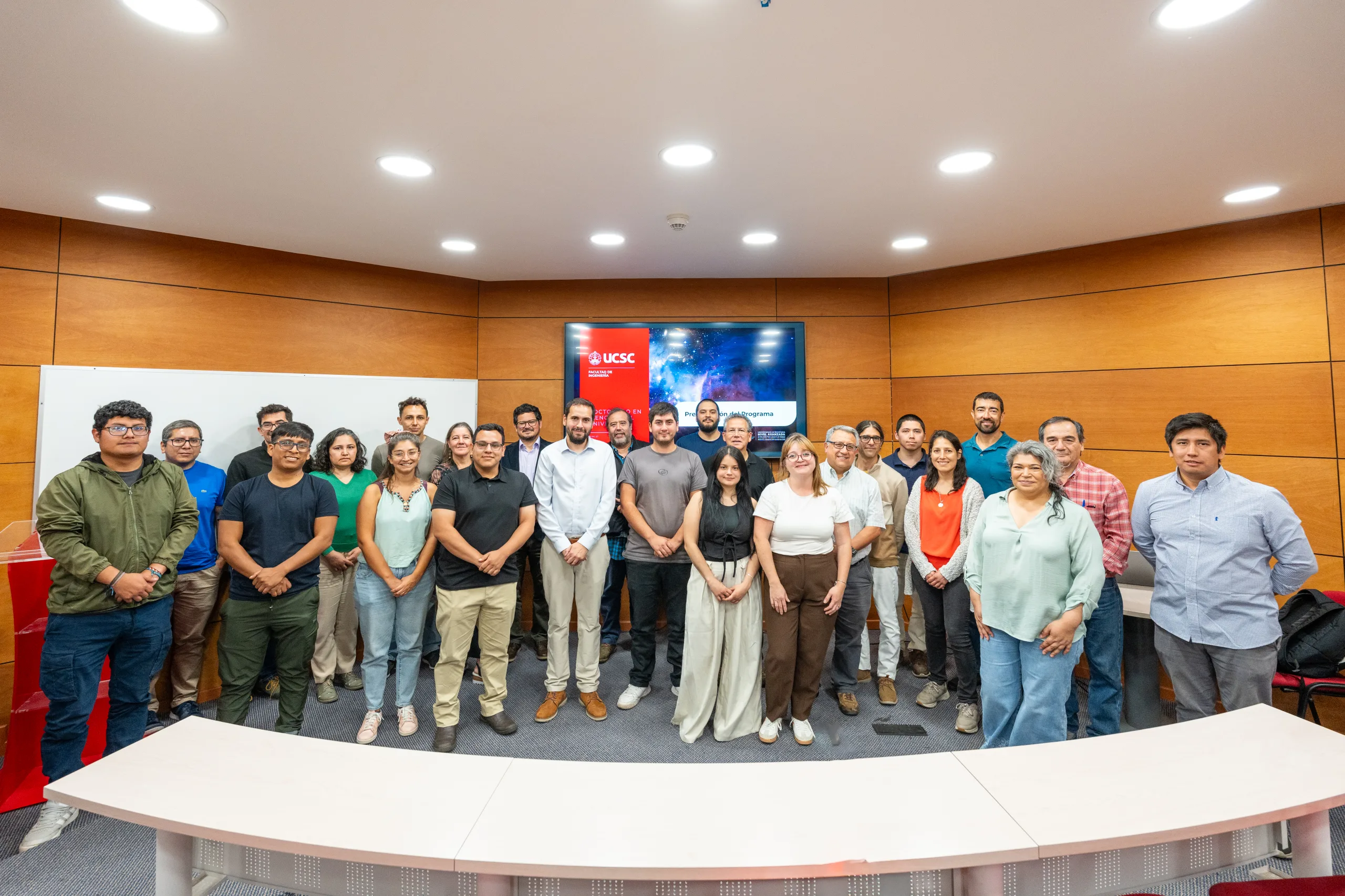 UCSC da la bienvenida a la primera cohorte del Doctorado en Ciencias del Universo
