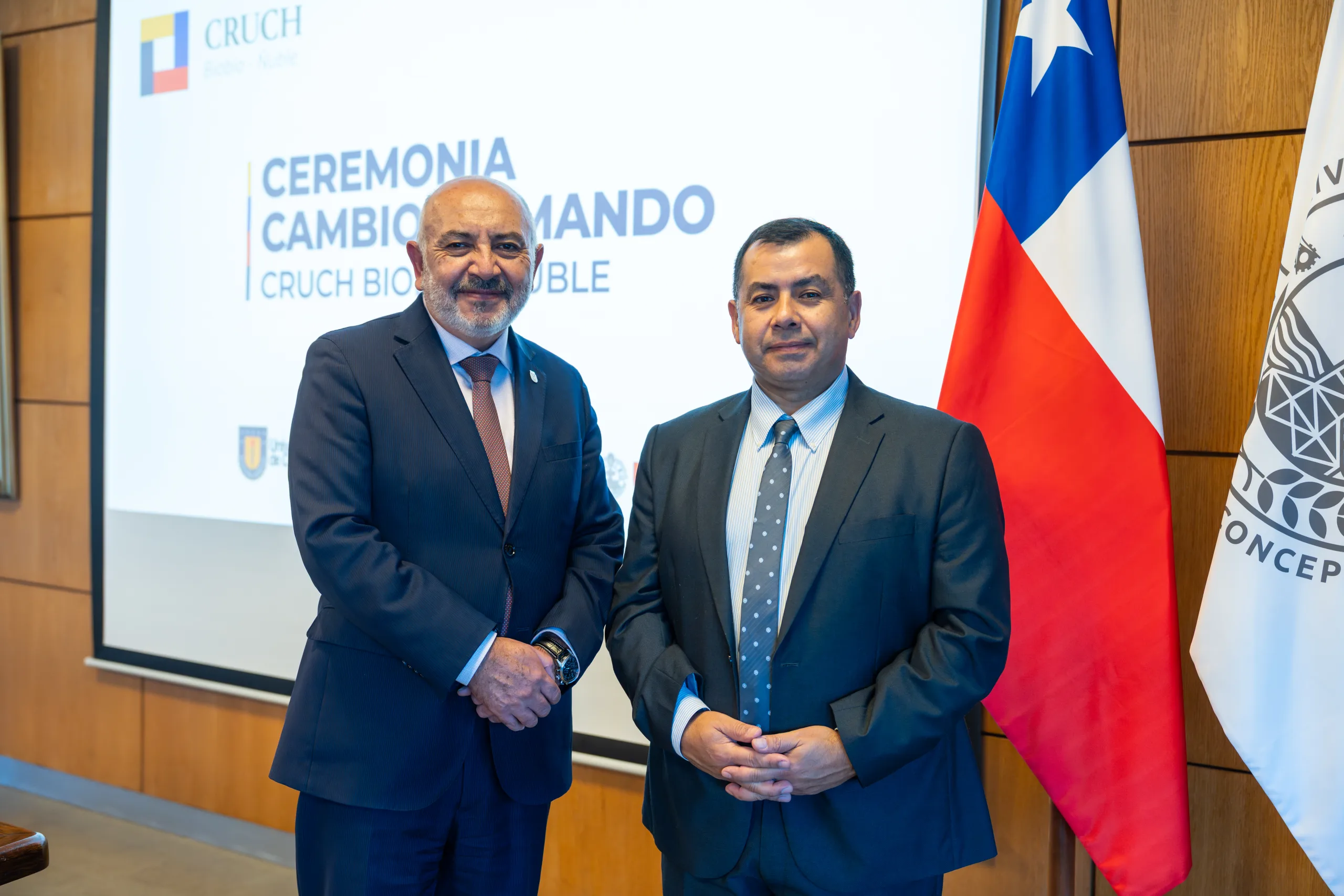 Rector de la UCSC, Dr. Cristhian Mellado, asume presidencia del CRUCH Biobío-Ñuble