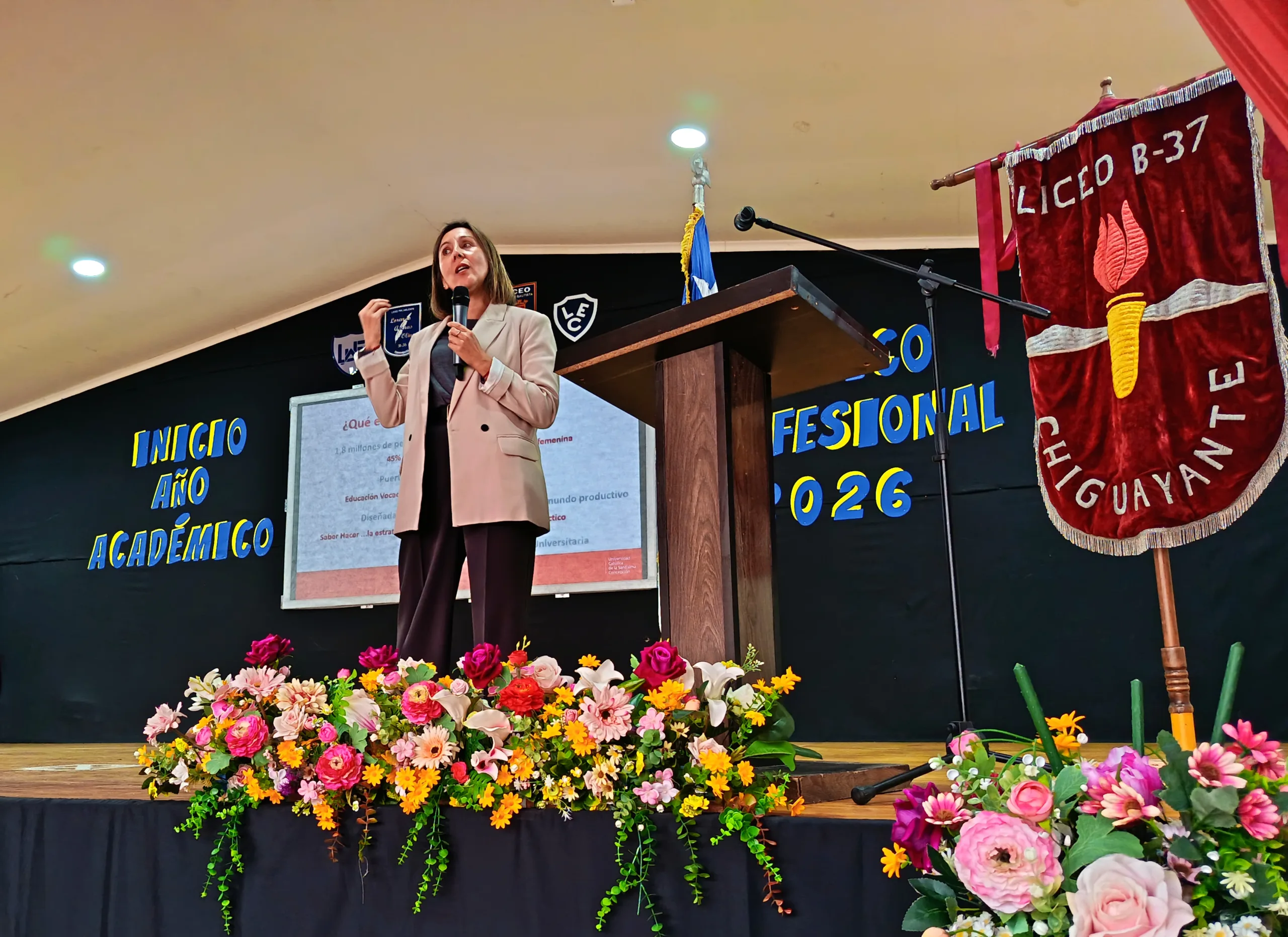 UCSC destaca rol estratégico de la educación TP en Chiguayante 