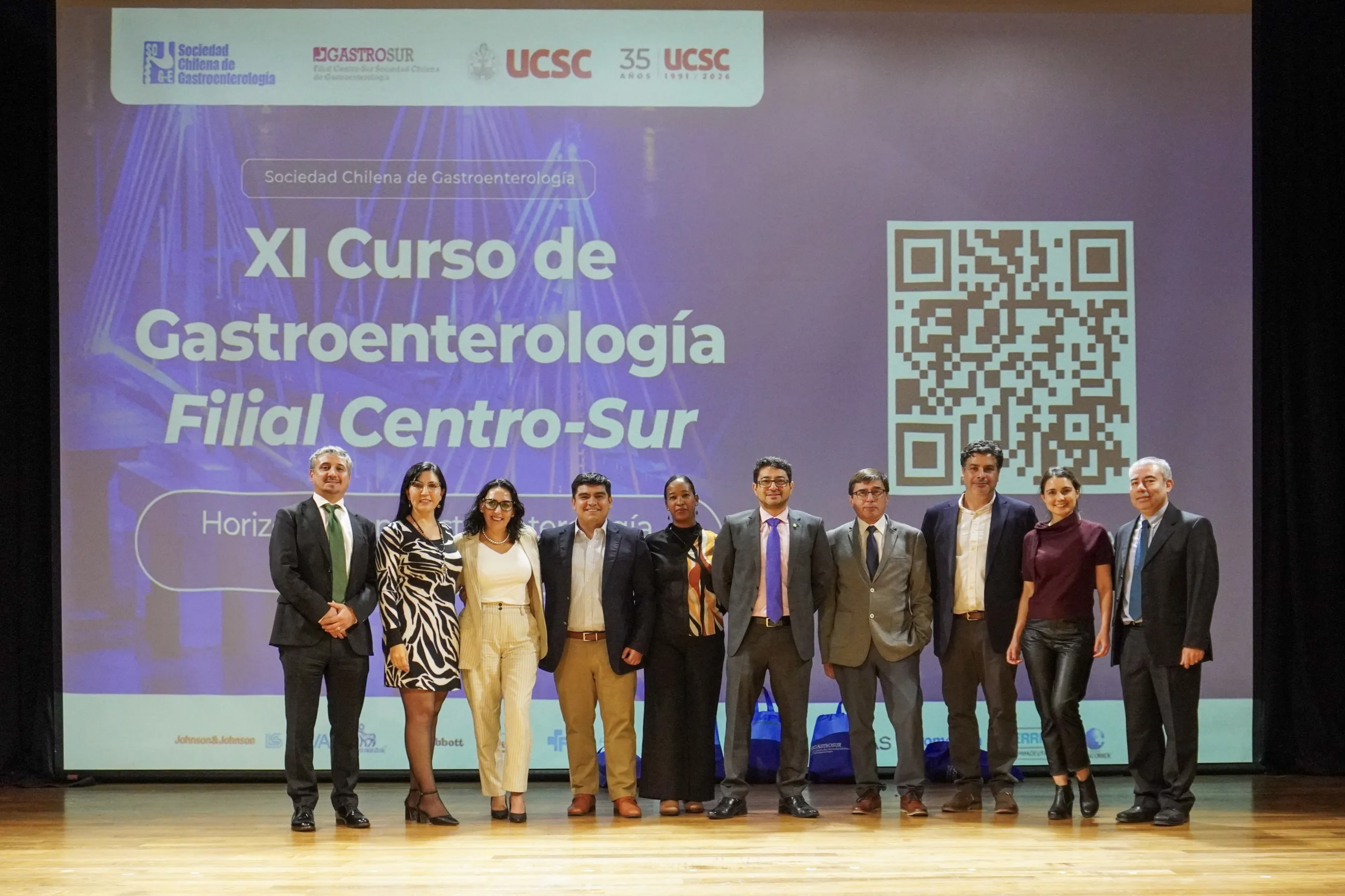 UCSC fue anfitriona del XI Curso de Gastroenterología Centro-Sur