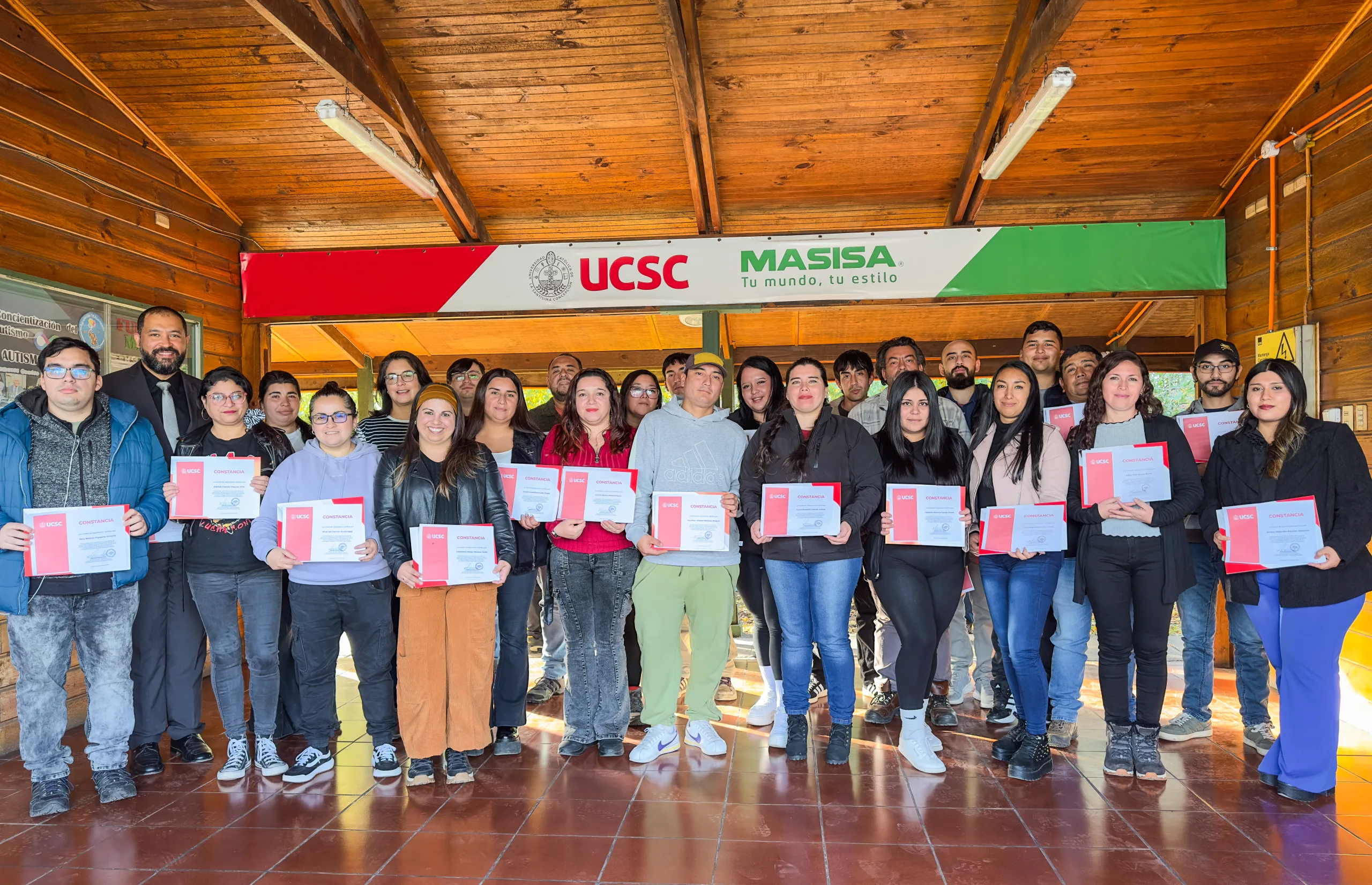 Capacitación UCSC derivó en la contratación de nuevos trabajadores en planta Masisa 