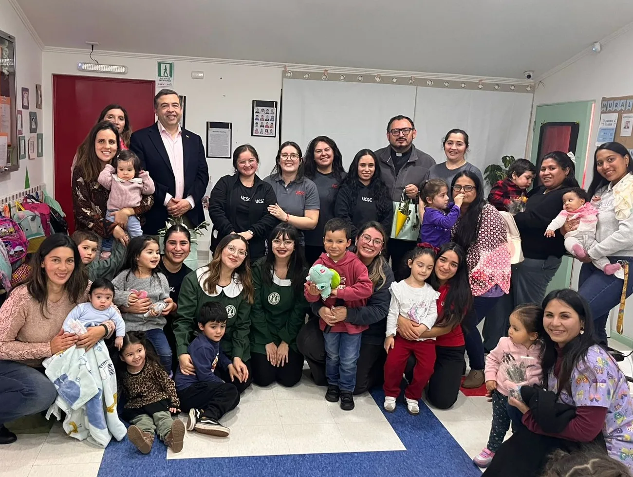 Con celebración comunitaria, jardín infantil UCSC celebró el "Día de la Familia"