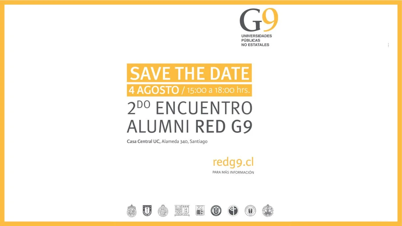 UCSC invita a su comunidad a participar en II Encuentro Alumni de la Red G9 
