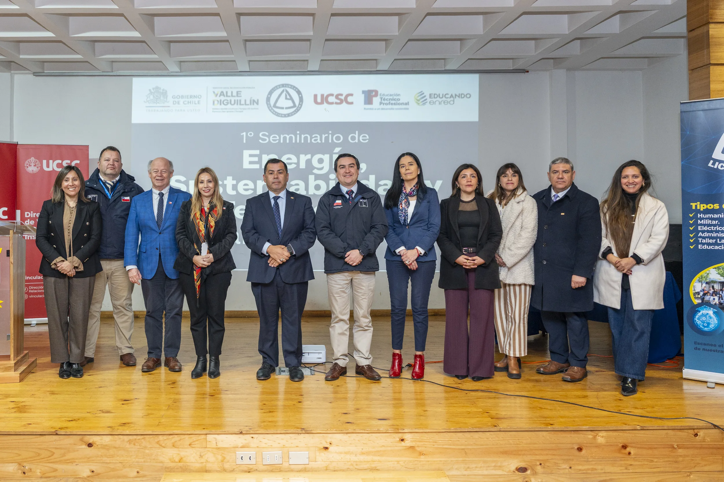 UCSC acerca la transición energética a estudiantes de la educación TP de Ñuble