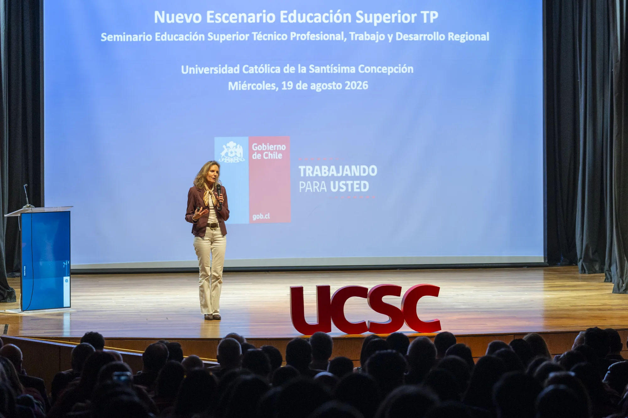 Formación TP, empleo y desarrollo regional marcan encuentro organizado por la UCSC
