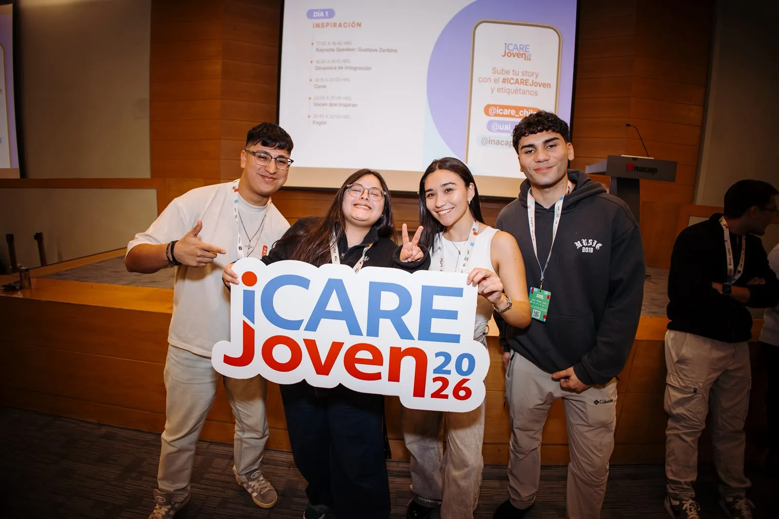 Estudiantes UCSC participaron en el primer encuentro nacional de jóvenes líderes organizado por ICARE 