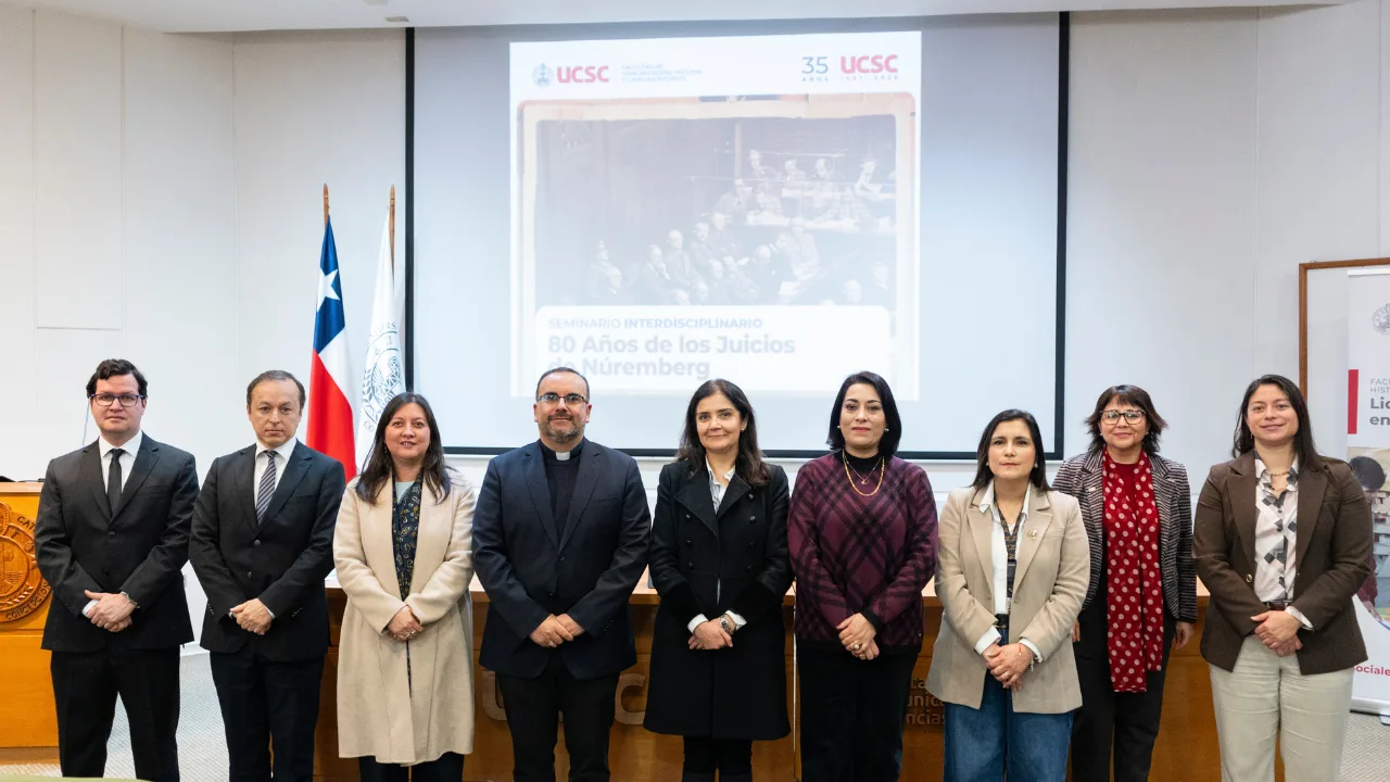 Sociales UCSC aborda los Juicios de Núremberg en seminario interdisciplinario