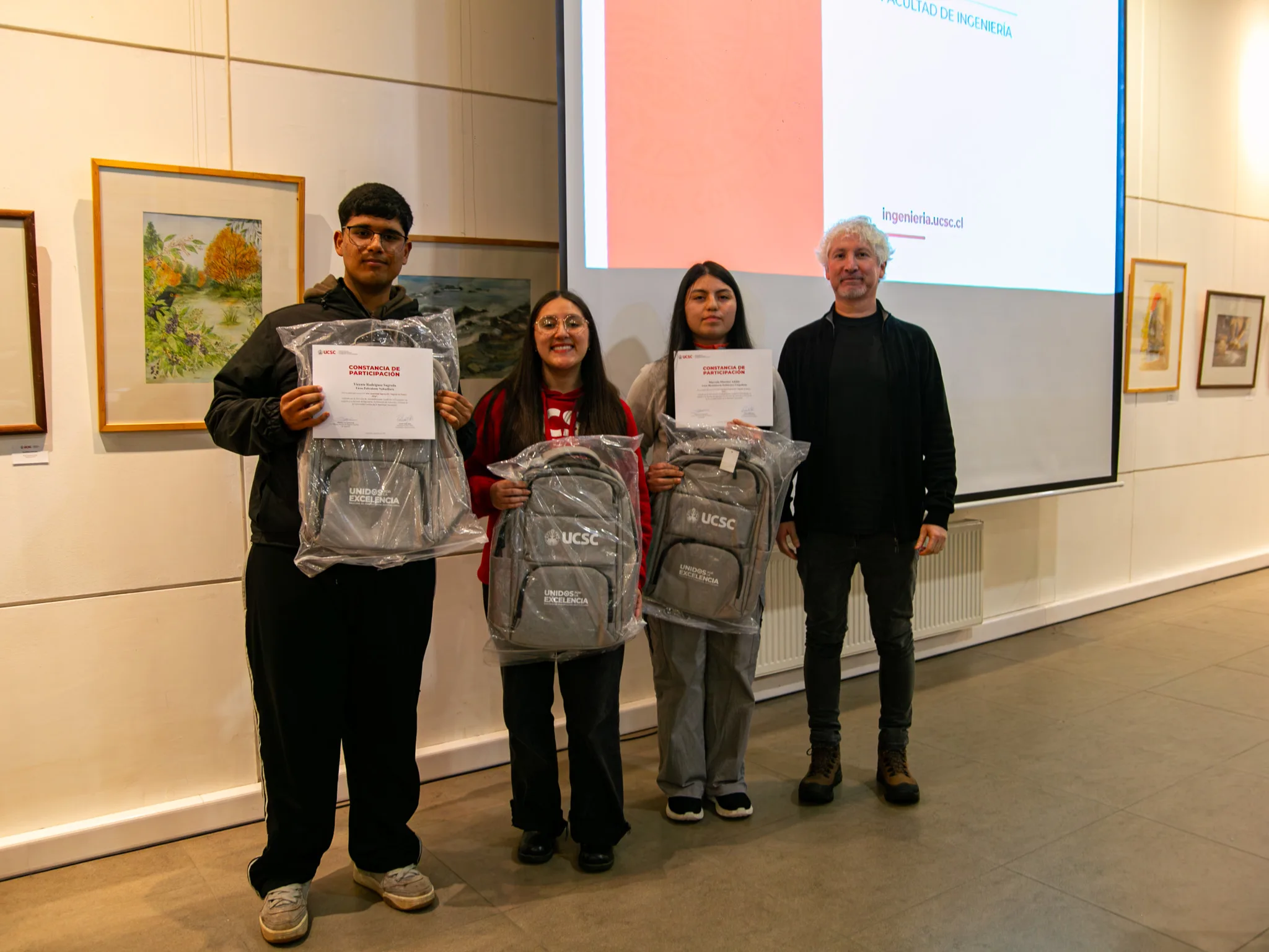 Estudiantes de la Red PACE UCSC culminan Ciclo Vocacional “Ingenia tu futuro”