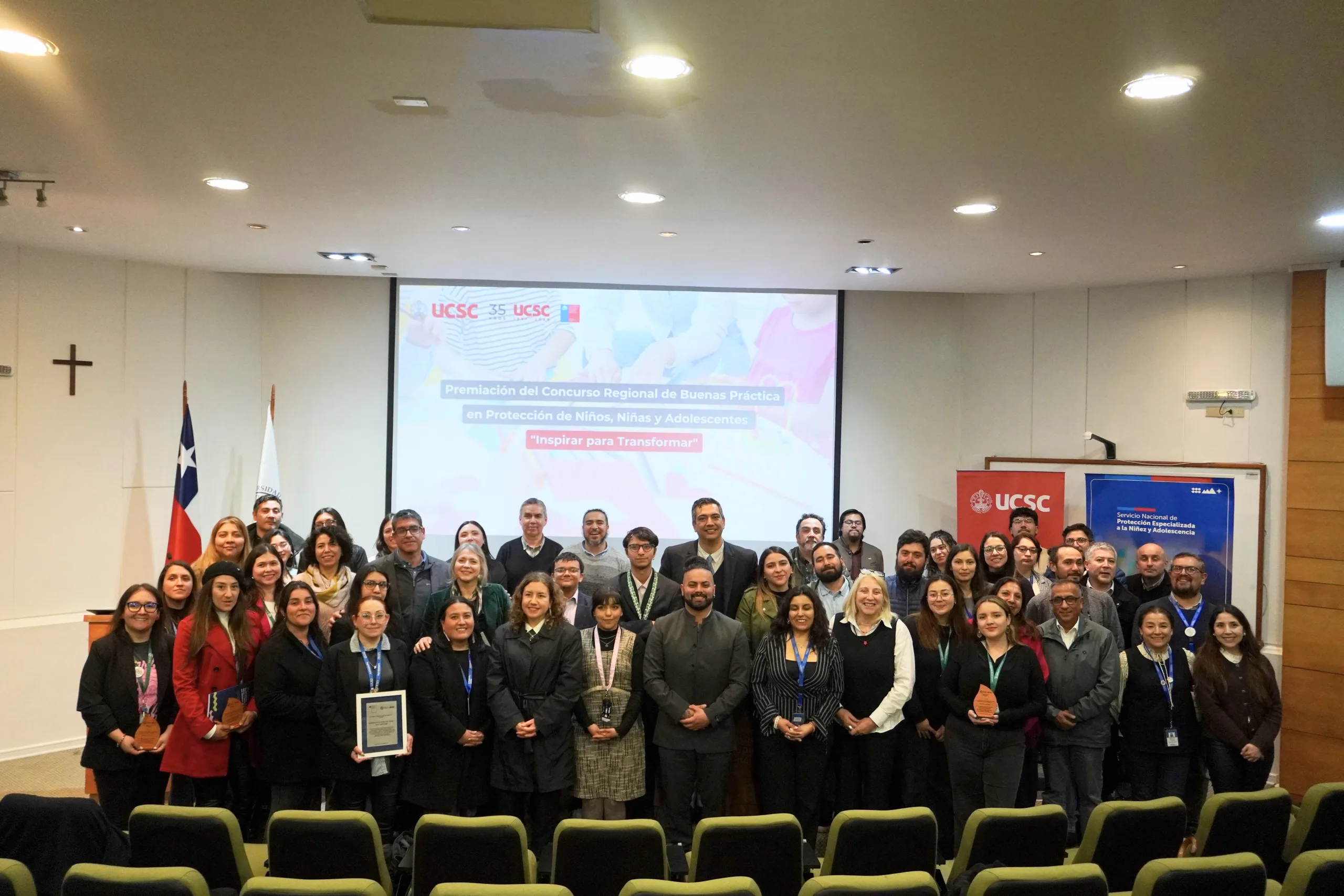 UCSC y Servicio de Protección Especializada reconocen buenas prácticas regionales en protección de NNA