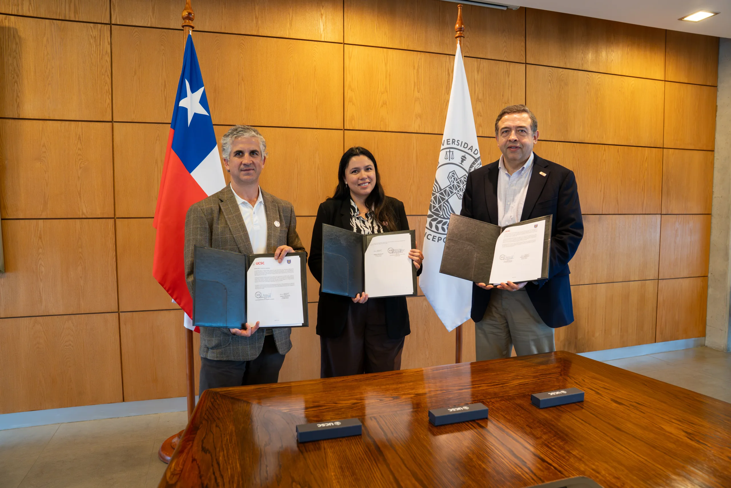 UCSC y Deportes Concepción fortalecen alianza para impulsar la formación profesional y vinculación con el medio